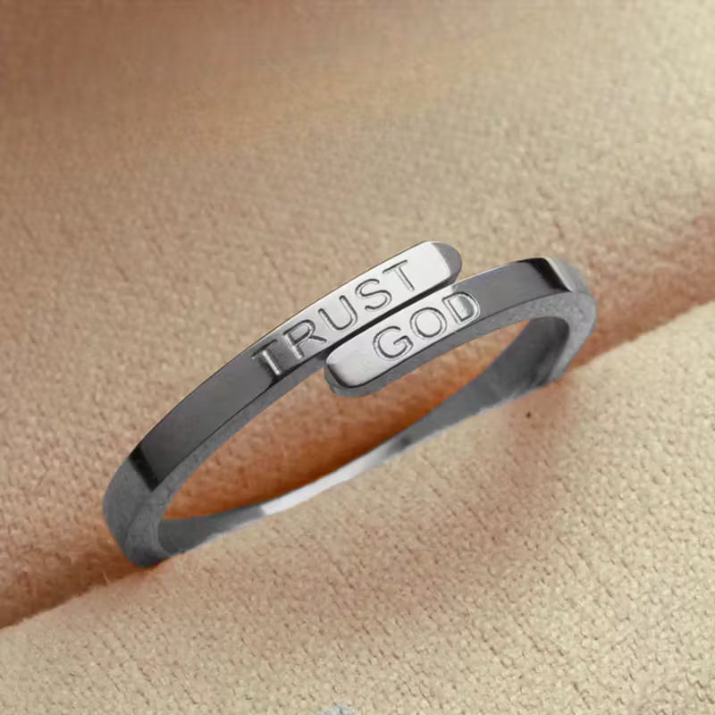 Trust God Ring