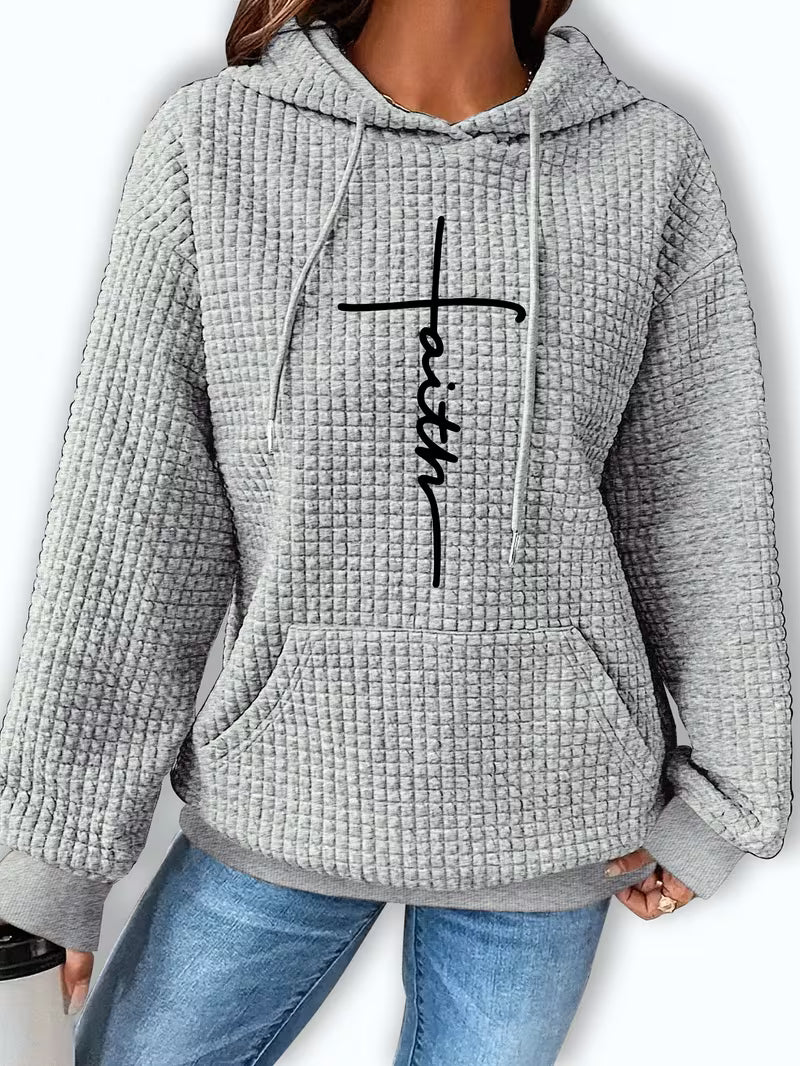 Patterned Faith Hoodie