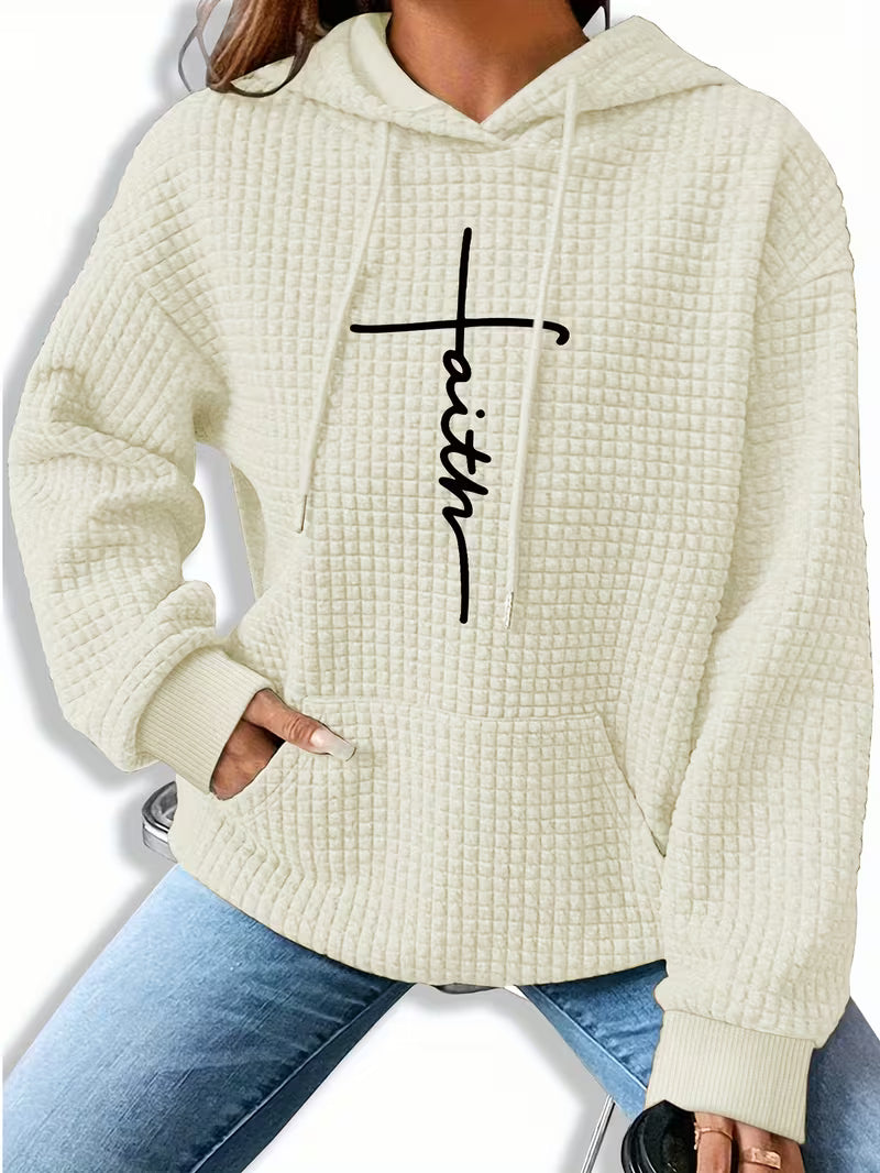 Patterned Faith Hoodie