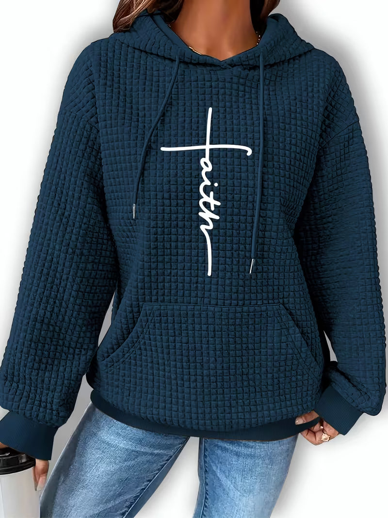 Patterned Faith Hoodie