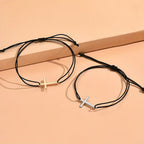 Couple Cross Bracelets (2 pieces Set)