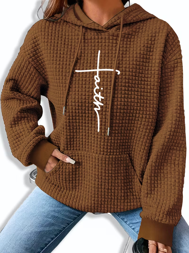 Patterned Faith Hoodie