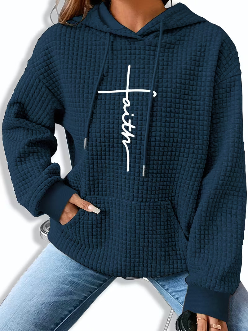 Patterned Faith Hoodie