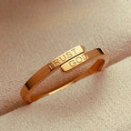Trust God Ring