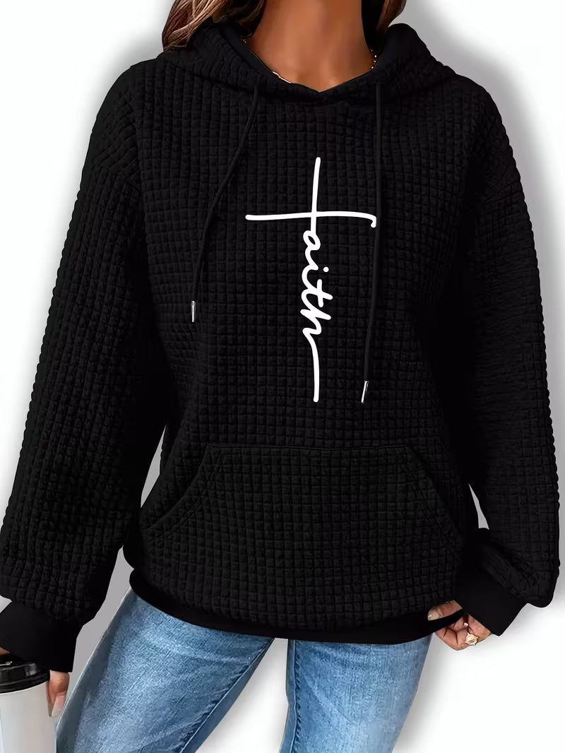 Patterned Faith Hoodie